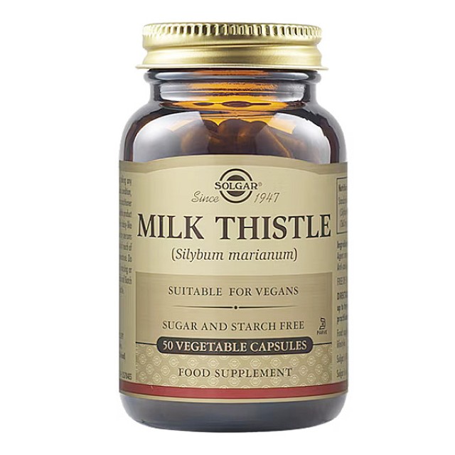 Solgar Milk Thistle 50 φυτοκάψουλες