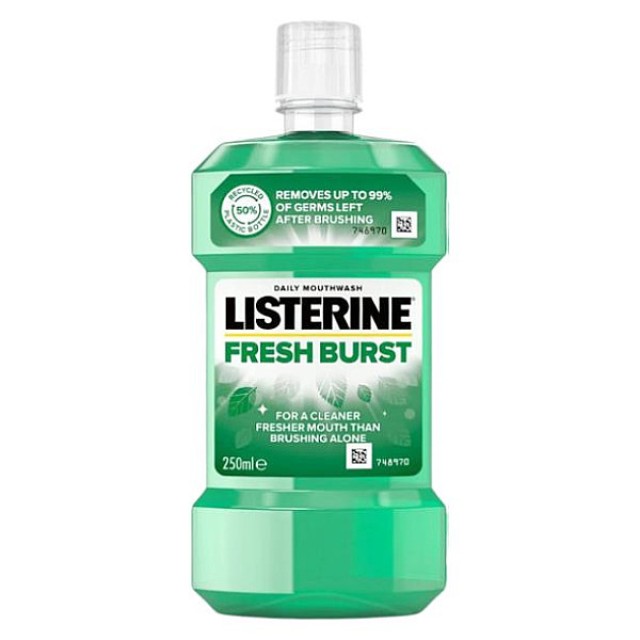 Listerine Fresh Burst Mouthwash 250ml