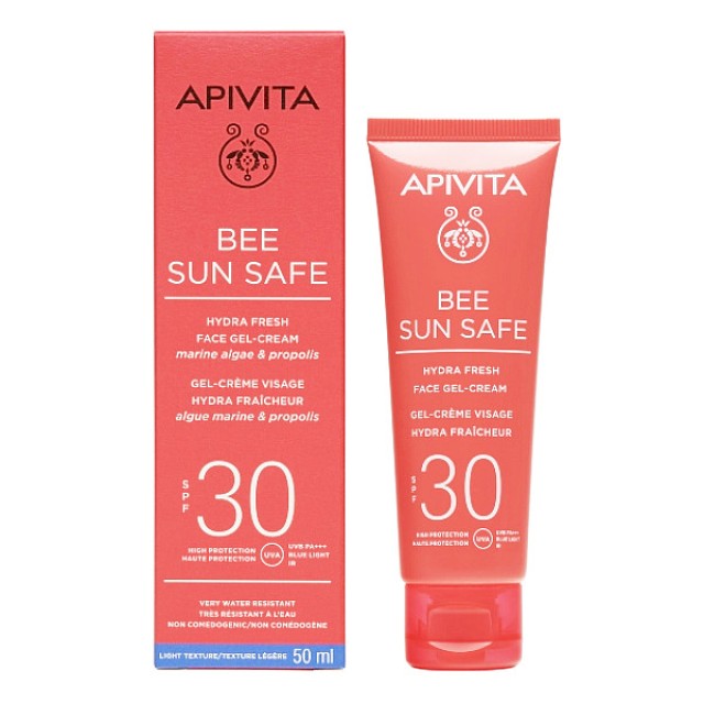 Apivita Bee Sun Safe Hydra Fresh Face Gel-Cream SPF30 50ml