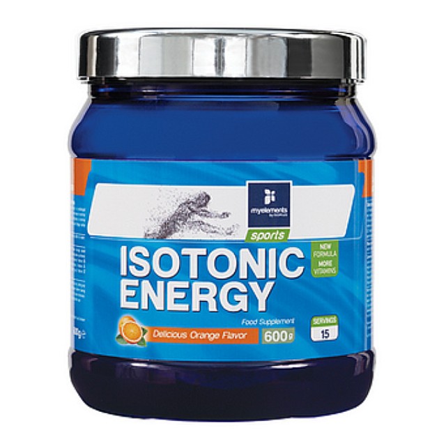 My Elements Sports Isotonic Energy Powder Γεύση Πορτοκάλι 600g