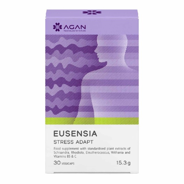 Agan Eusensia Stress Adapt 30 herbal capsules