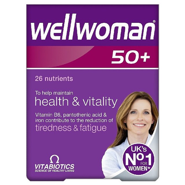 Vitabiotics Wellwoman 50+ 30 ταμπλέτες