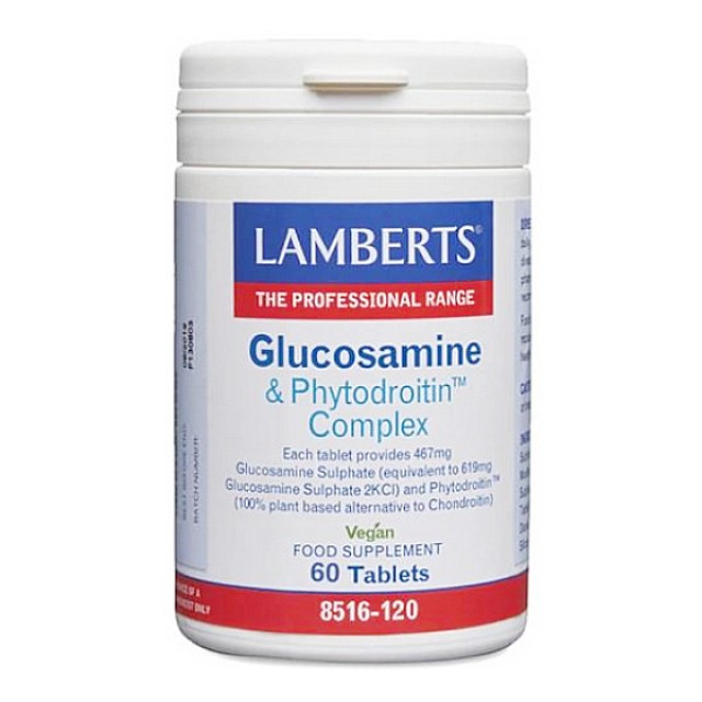 Lamberts Glucosamine & Phytodroitin Complex 60 ταμπλέτες