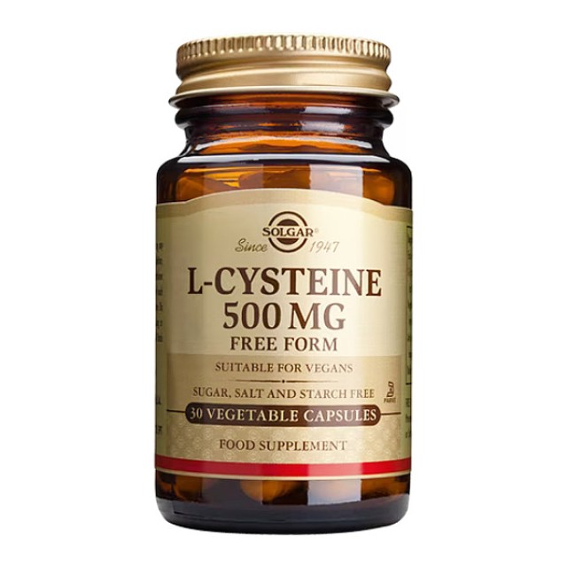 Solgar L-Cysteine ​​500mg 30 capsules