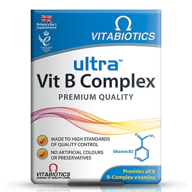 Vitabiotics Ultra Vitamin B-Complex 60 ταμπλέτες