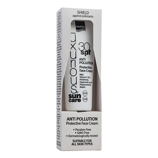 Intermed Luxurious Suncare Anti-Pollution Protective Face Cream SPF30 50ml