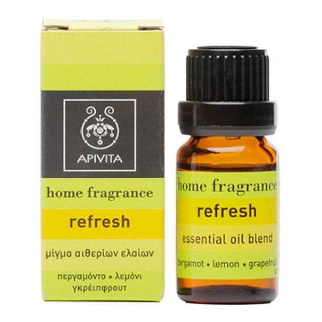 Apivita Essential Oil Blend Home Fragrance Refresh 10ml