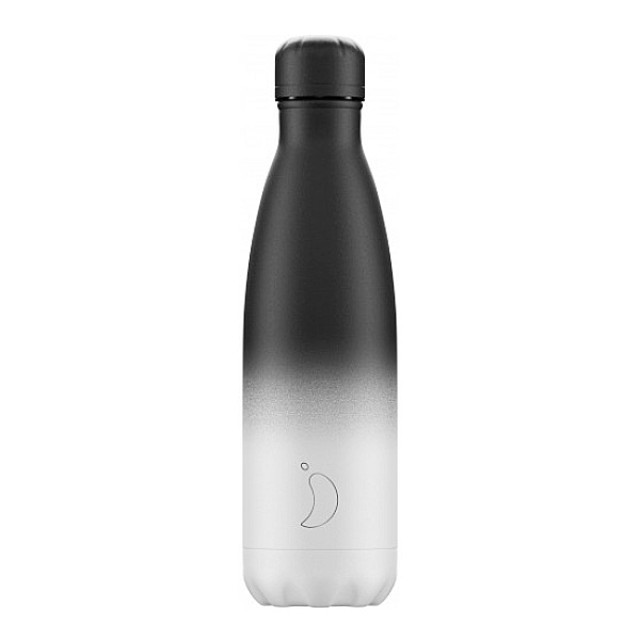 Chilly's Reusable Bottle Gradient Edition Monochrome 500ml