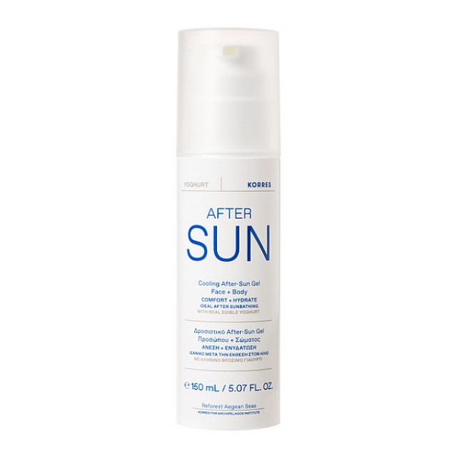 Korres Yoghurt Cooling After-Sun Gel 150ml