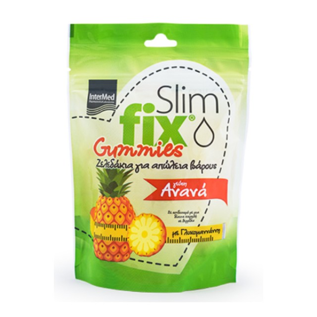 Intermed Slim Fix Gummies με Γεύση Ανανά 210gr