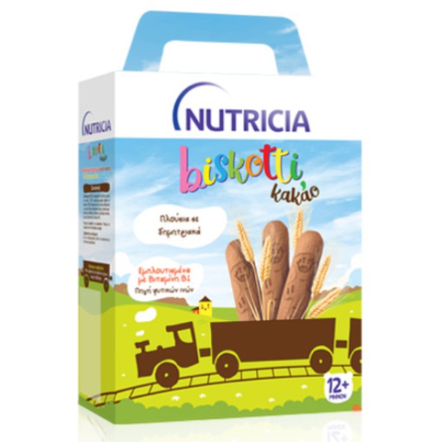 Nutricia Biskotti Ζωάκια Κακάο 12m+ 180g