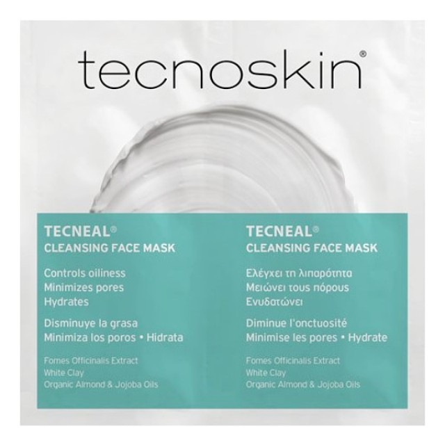 Tecnoskin Tecneal Cleansing Face Mask 2x6ml