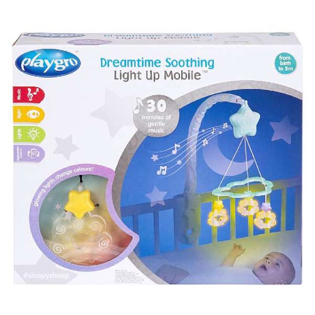 Playgro Dreamtime Soothing Light Up Mobile 0-5m 1 τεμάχιο