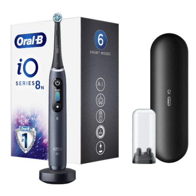 Oral-B iO Series 8 Magnetic Black Onyx ηλεκτρική οδοντόβουρτσα