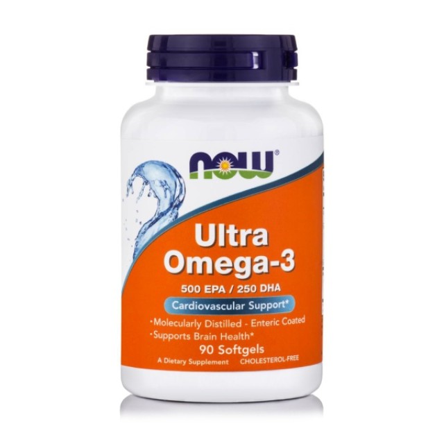 Now Foods Ultra Omega-3 90 μαλακές κάψουλες