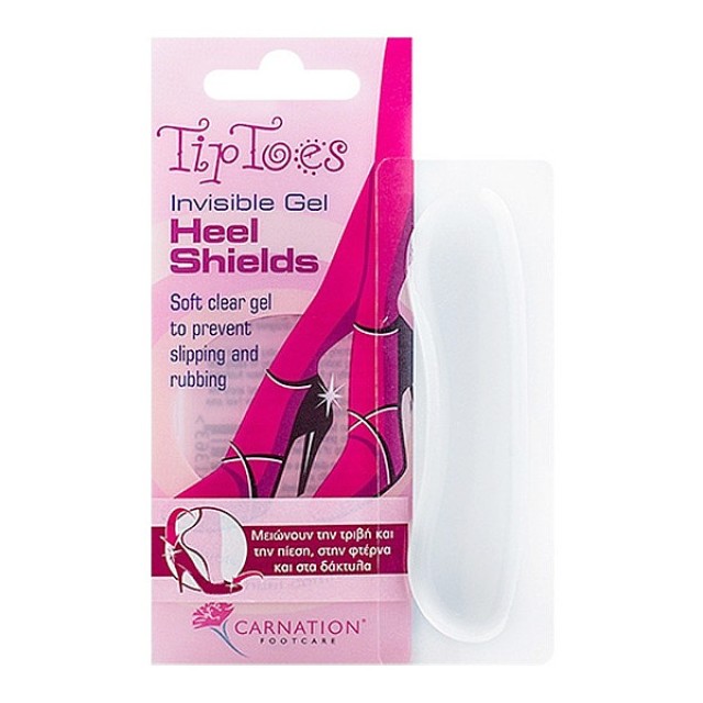Carnation Tip Toes Gel Heel Shields 2 τεμάχια