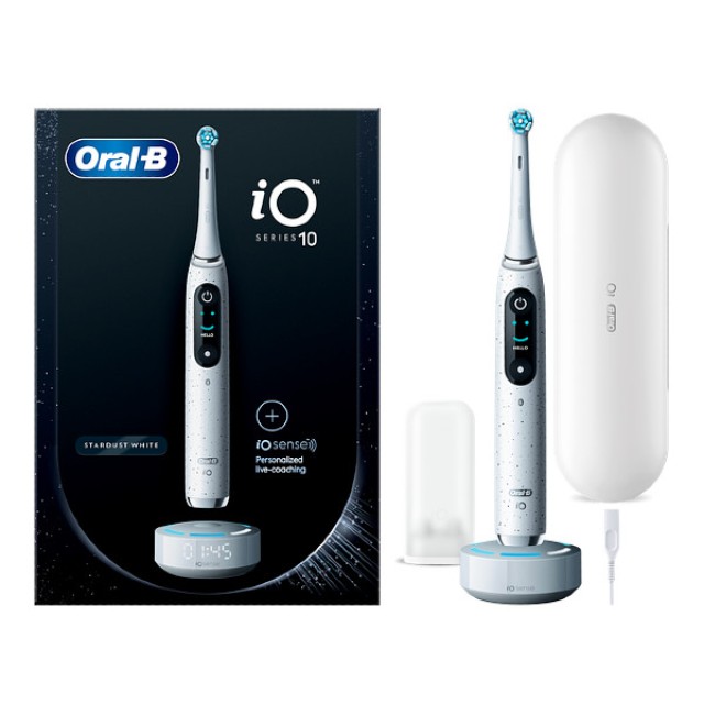 Oral-B iO Series 10 Stardust White ηλεκτρική οδοντόβουρτσα
