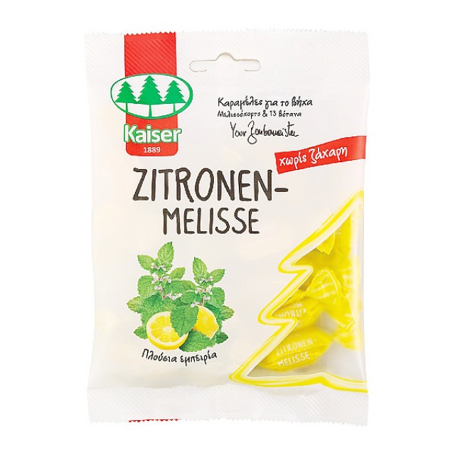 Kaiser Zitronenmelisse Καραμέλες για τον Βήχα 75g