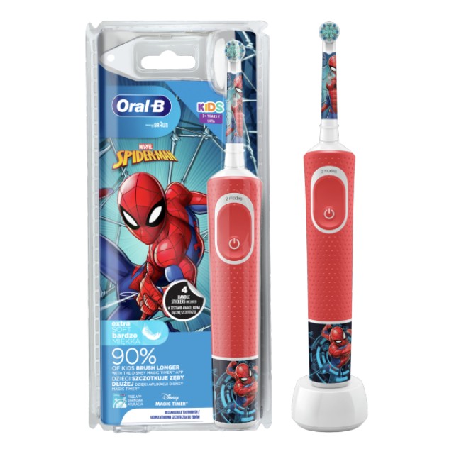 Oral-B Kids Spider Man ηλεκτρική οδοντόβουρτσα