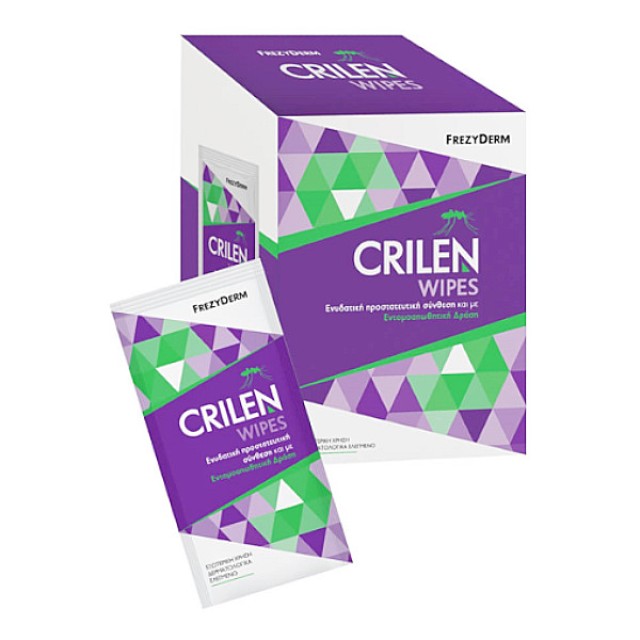 Frezyderm Crilen Wipes 20 τεμάχια