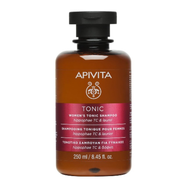 Apivita Women's Tonic Shampoo Τονωτικό Σαμπουάν Κατά της Τριχόπτωσης Για Γυναίκες Με Hippophae TC & Δάφνη 250ml