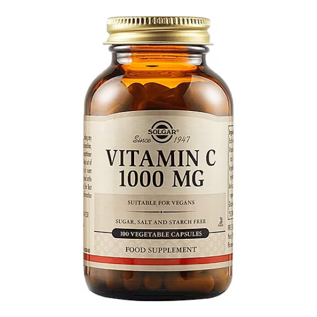 Solgar Vitamin C 1000mg 100 phytocapsules