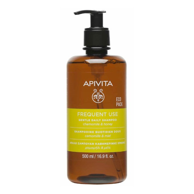 Apivita Frequent Use Gentle Daily Shampoo 500ml