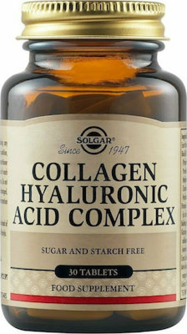 SOLGAR HYALURONIC ACID 120MG 30TABS