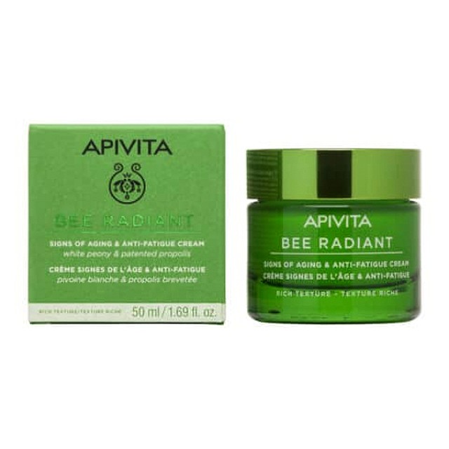 Apivita Bee Radiant Κρέμα Πλούσιας Υφής 50ml