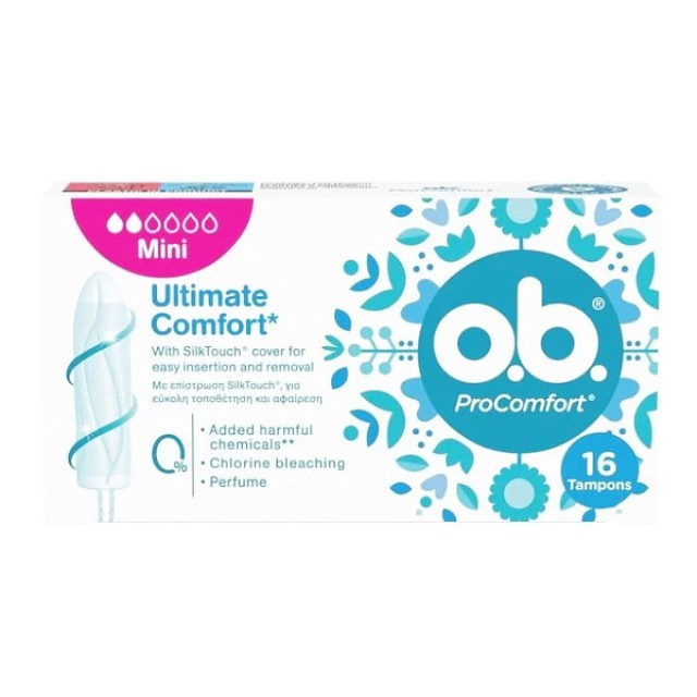 O.b. ProComfort Mini 16 tampons