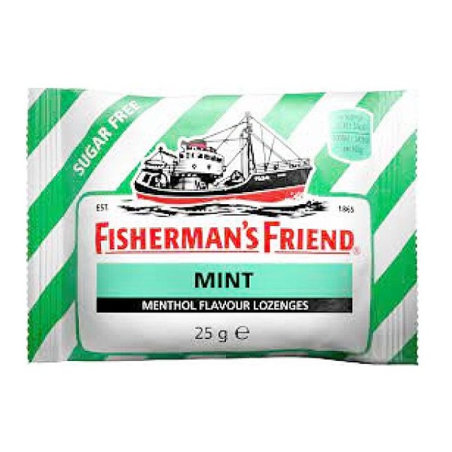 Fisherman’s Friend Extra Strong Μέντα (Πράσινο) Καραμέλες 25g