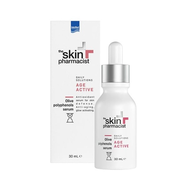Intermed The Skin Pharmacist Αge Active Olive Polyphenols Serum 30ml