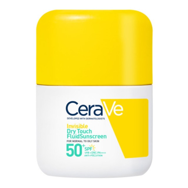 CeraVe Invisible Dry Touch Fluid Sunscreen SPF50 50ml