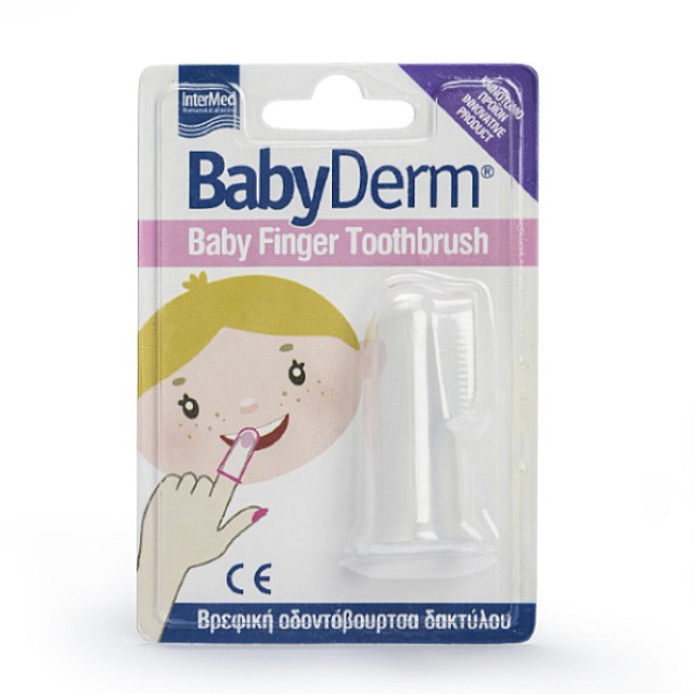 Intermed Babyderm Baby Finger Toothbrush 1 τεμάχιο