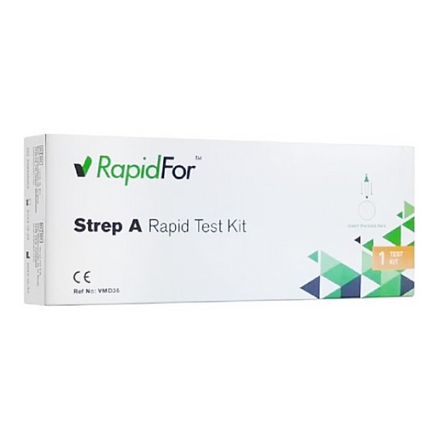 Strep A Antigen Rapid Test 1 τεμάχιο