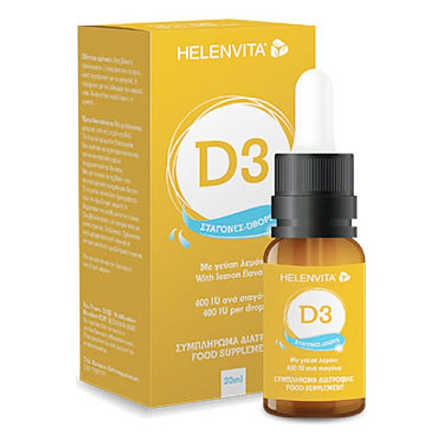 Helenvita Vitamin D3 Drops 400iu 20ml
