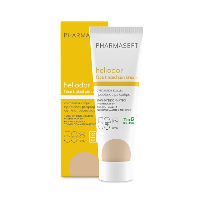 Pharmasept Heliodor Face Tinted Sun Cream SPF50 50ml