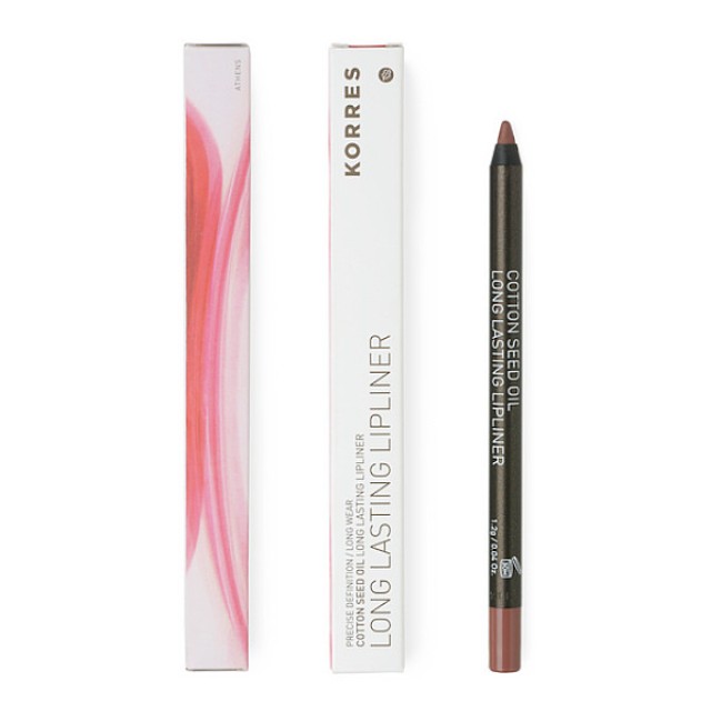 Korres Cotton Oil Lip Pencil 02 Natural Dark Shade 1.2g