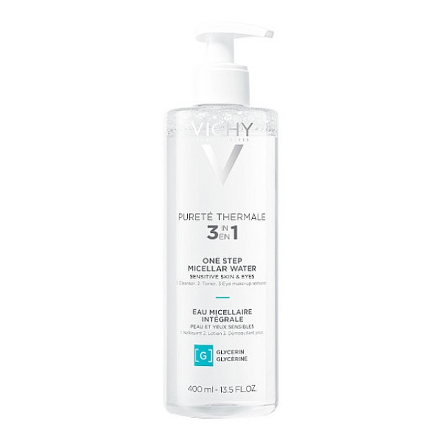 Vichy Purete Thermale 3 in 1 One Step Micellar Water 400ml