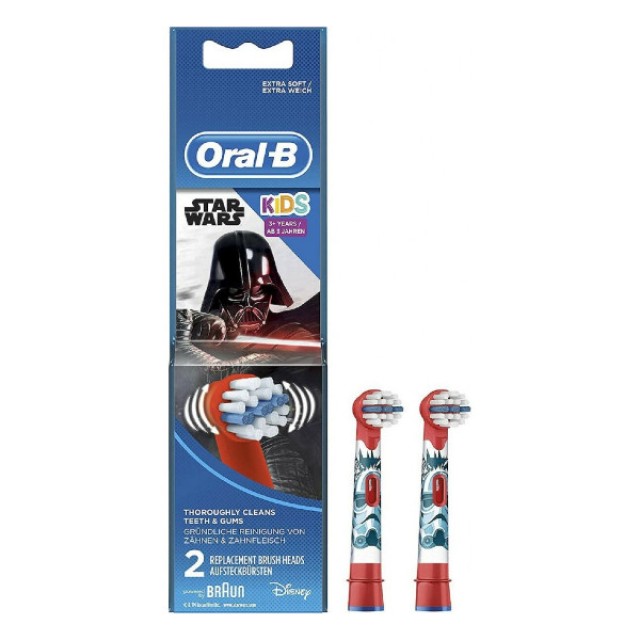 Oral-B Kids Star Wars Ανταλλακτικές Κεφαλές 2 τεμάχια