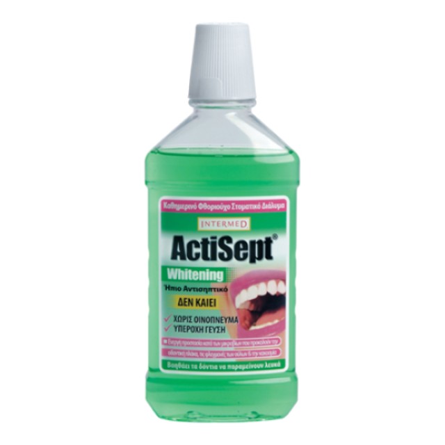 Intermed Actisept Whitening Mouthwash 500ml