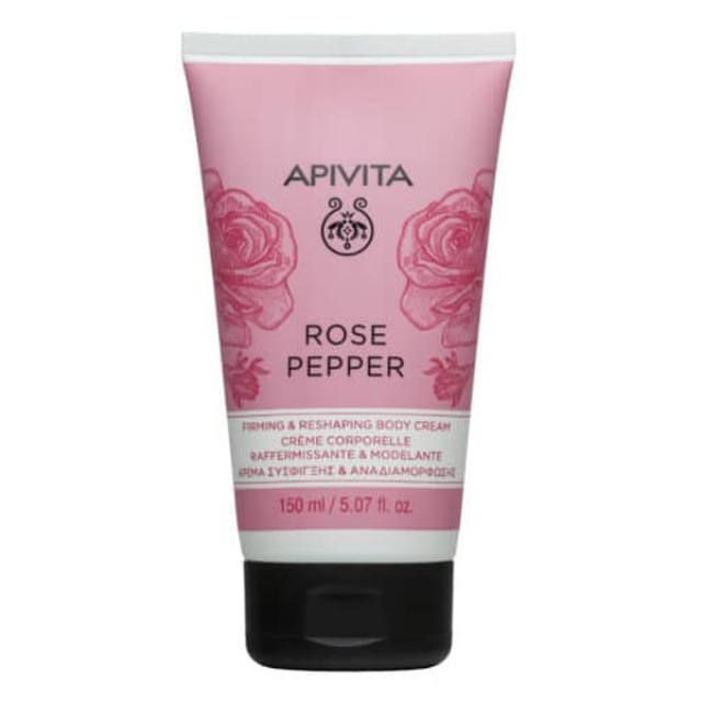 Apivita Rose Pepper Κρέμα Σύσφιξης & Αναδιαμόρφωσης 150ml