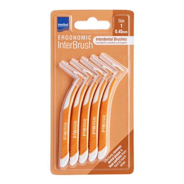 Intermed Ergonomic InterBrush Size 1 0.45mm 5 pieces