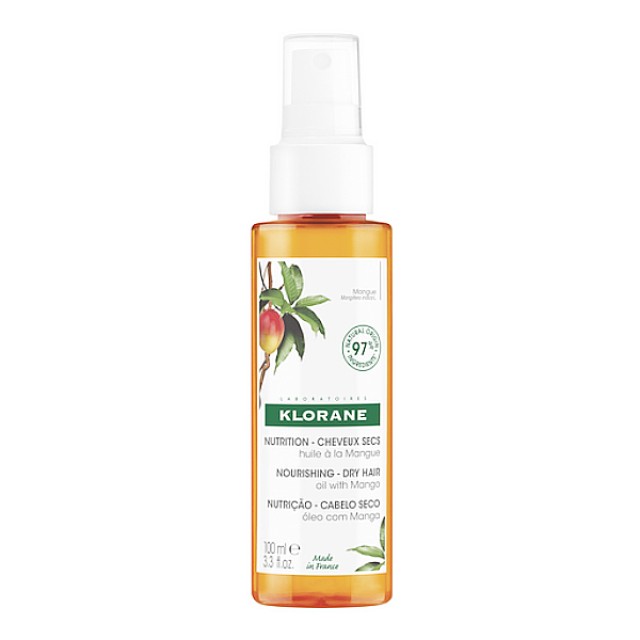 Klorane Mangue Έλαιο Θρέψης με Μάνγκο BIO 100ml