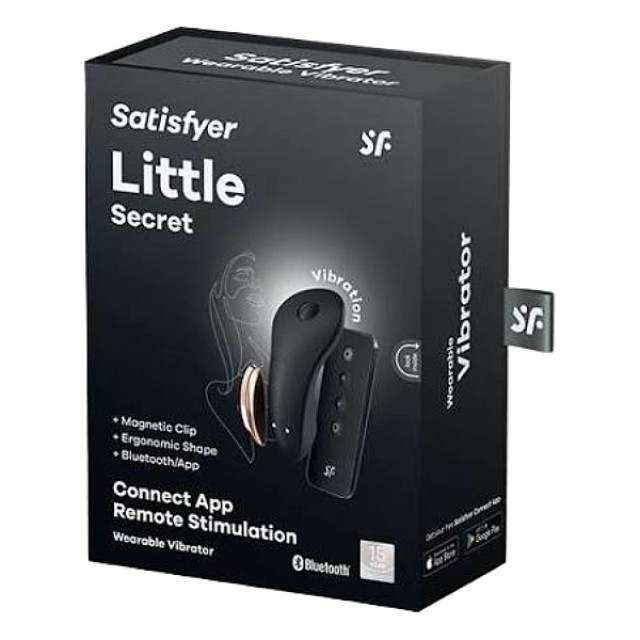Satisfyer Little Secret Black Wearable Vibrator