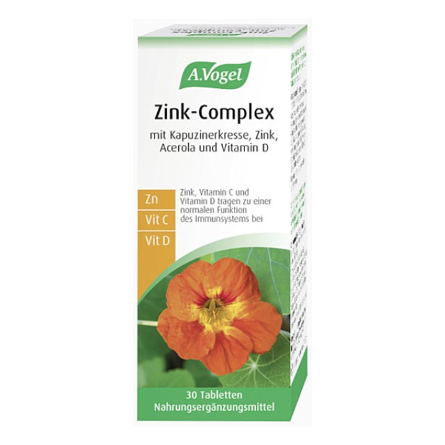 A.Vogel Zinc Complex 30 tablets