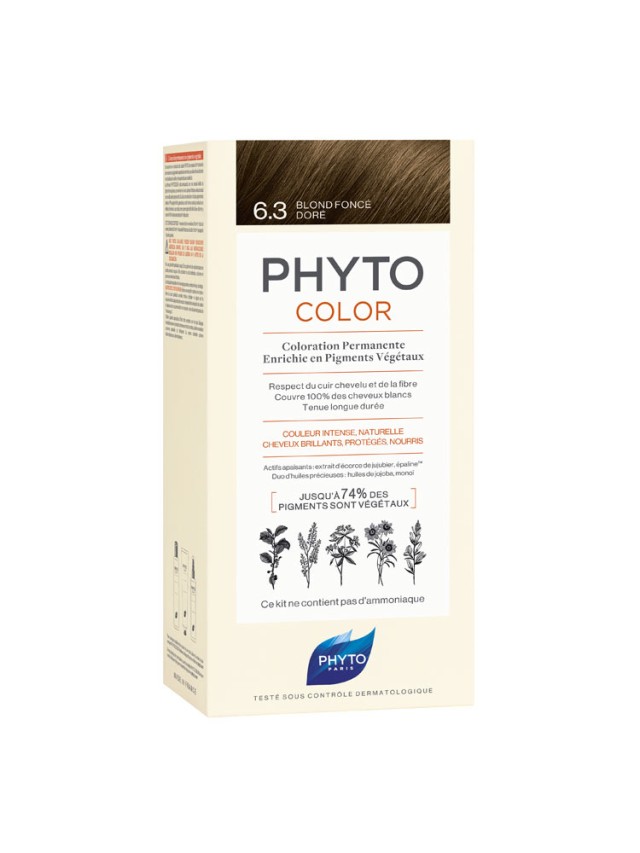 Phyto Phytocolor 6.3 Blonde Dark Gold