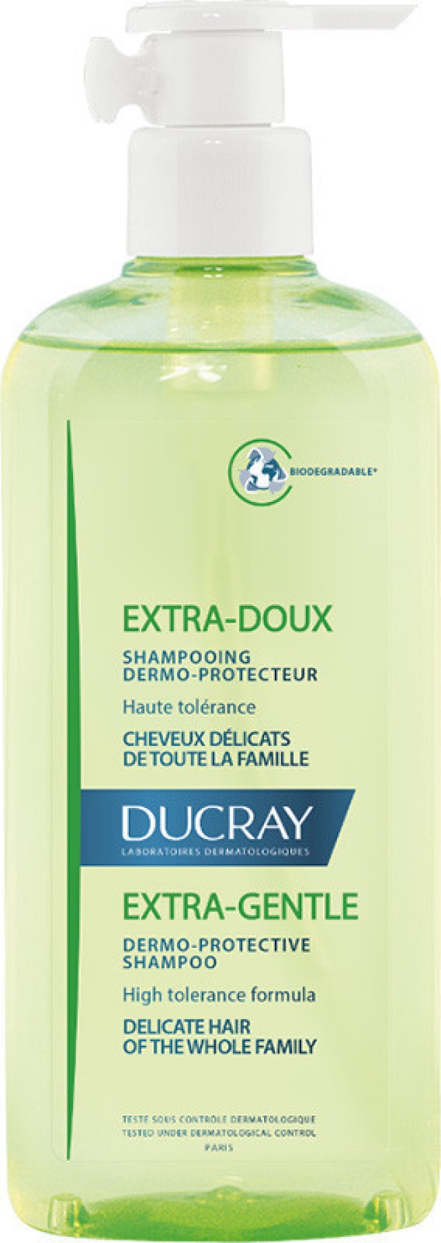 Ducray Extra-Doux Απαλό Σαμπουάν για Συχνό Λούσιμο 400ml