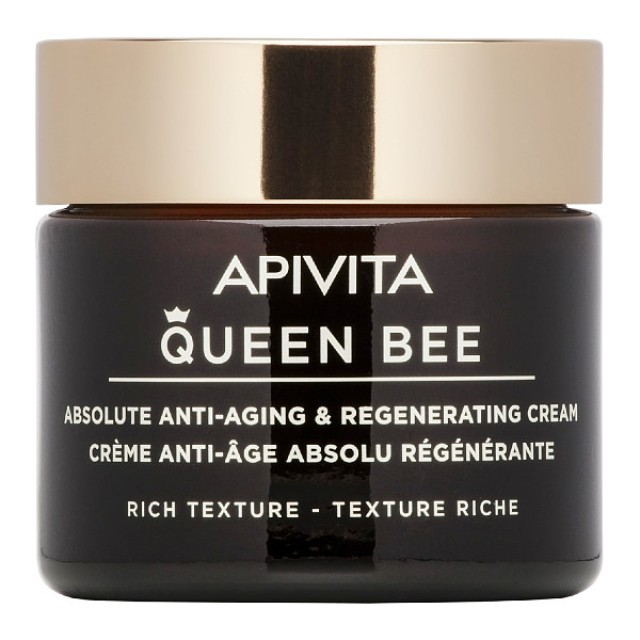 Apivita Queen Bee Absolute Anti-Aging and Regenerating Cream Rich Texture 50ml