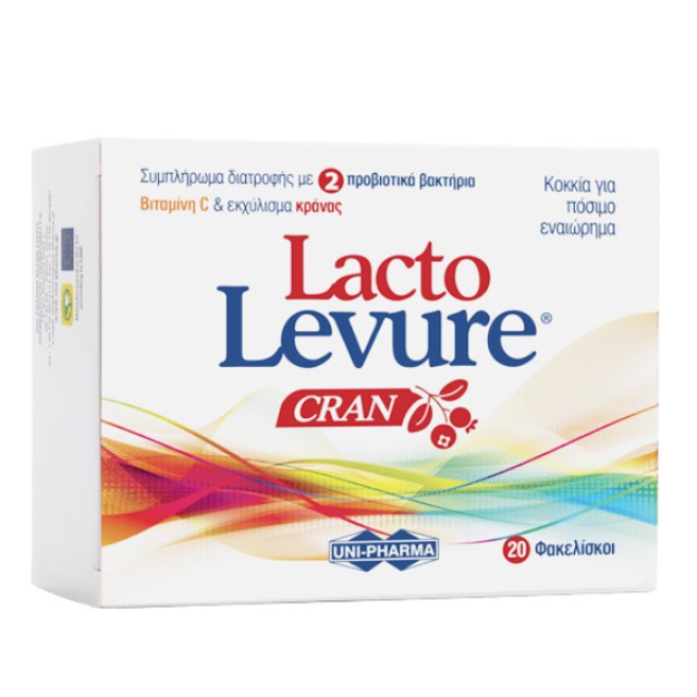 Uni-Pharma Lacto Levure Cran 20 φακελίσκοι